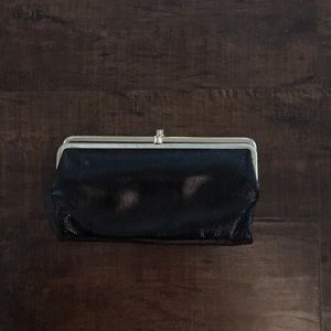 Hobo payment leather bifold clutch